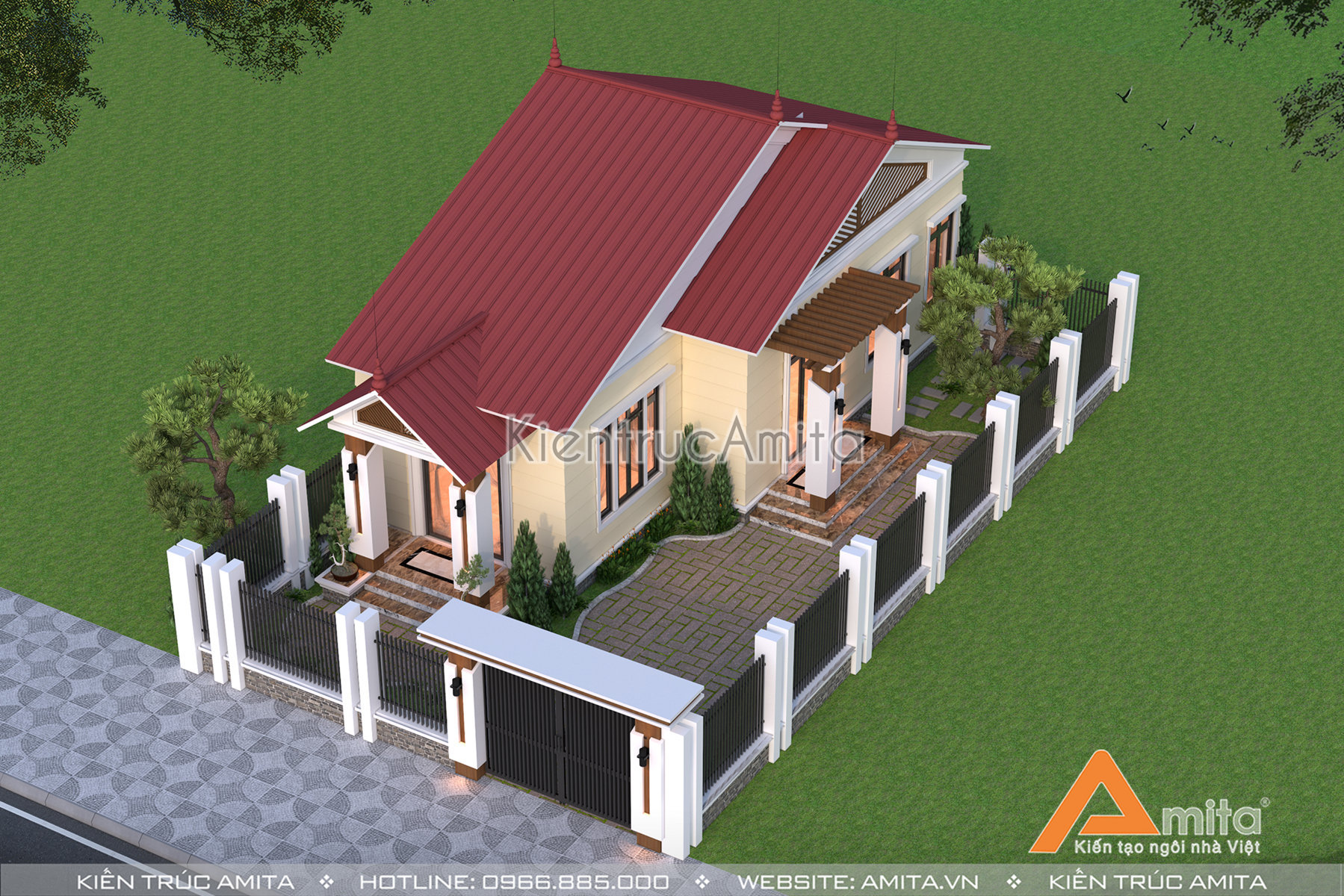 Mẫu nhà cấp 4 đẹp