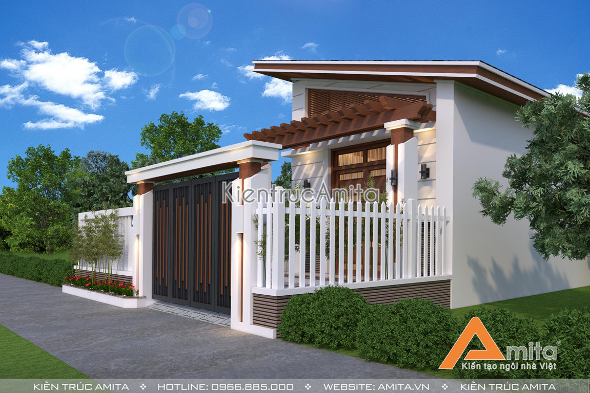 Mẫu nhà cấp 4 hiện đại đẹp