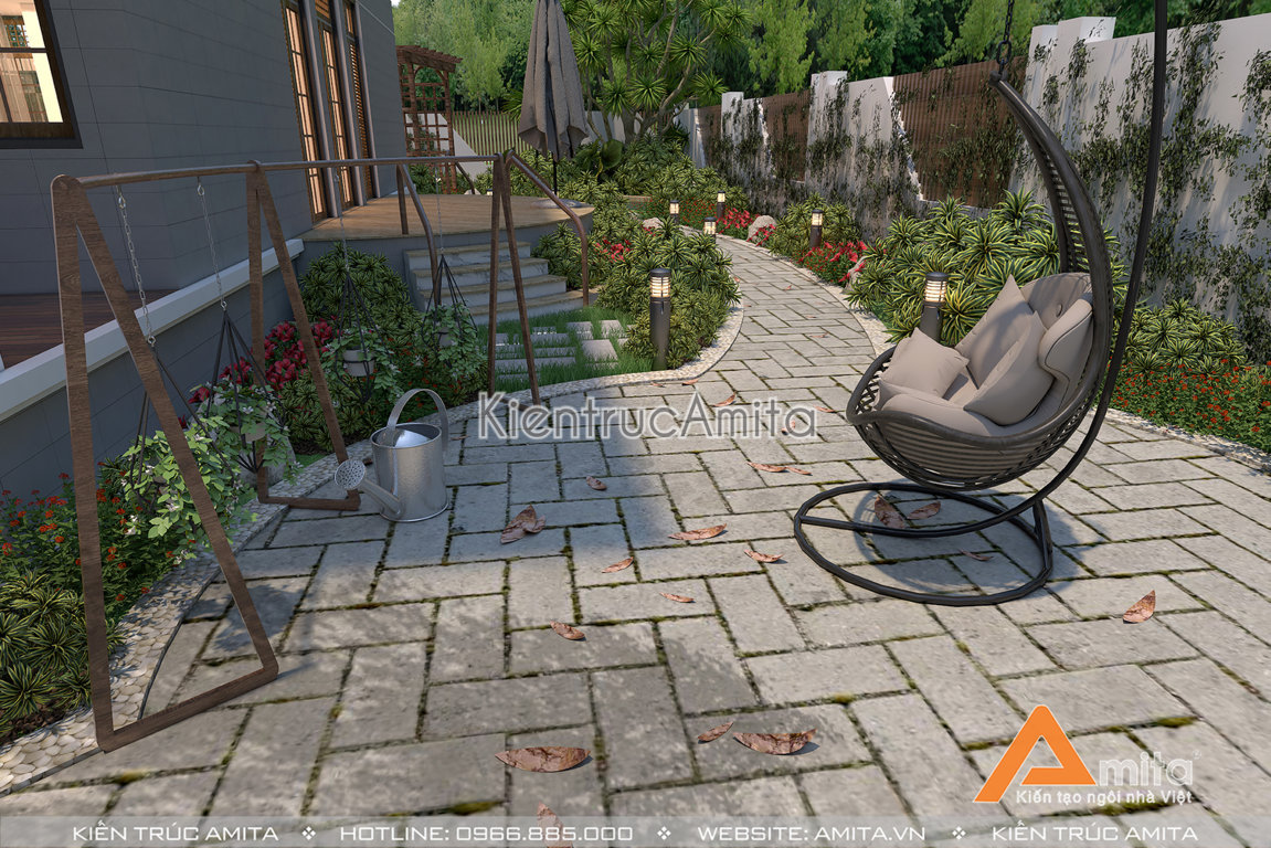 Biệt thự hiện đại có bể bơi