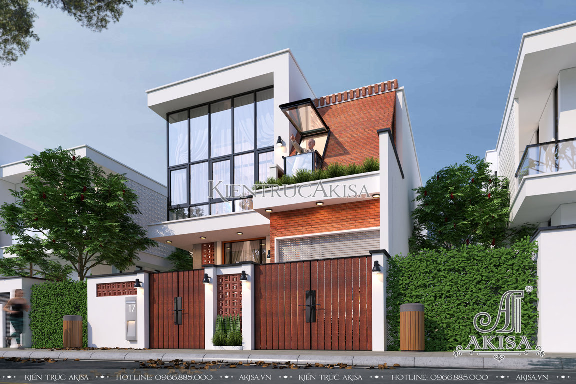 Biệt thự hiện đại 2 tầng