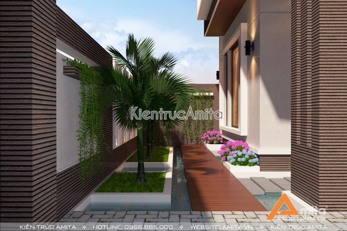 Thiết kế biệt thự 3 tầng đẹp hiện đại