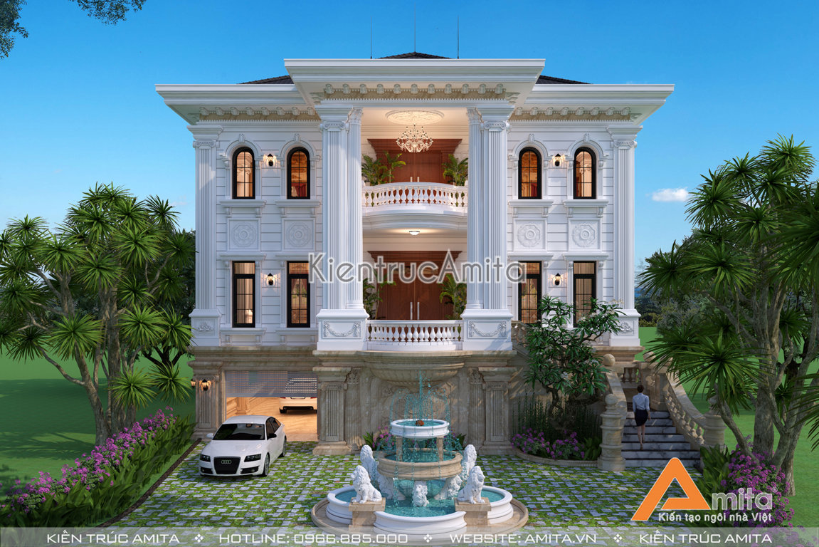 Thiết kế biệt thự 3 tầng đẹp