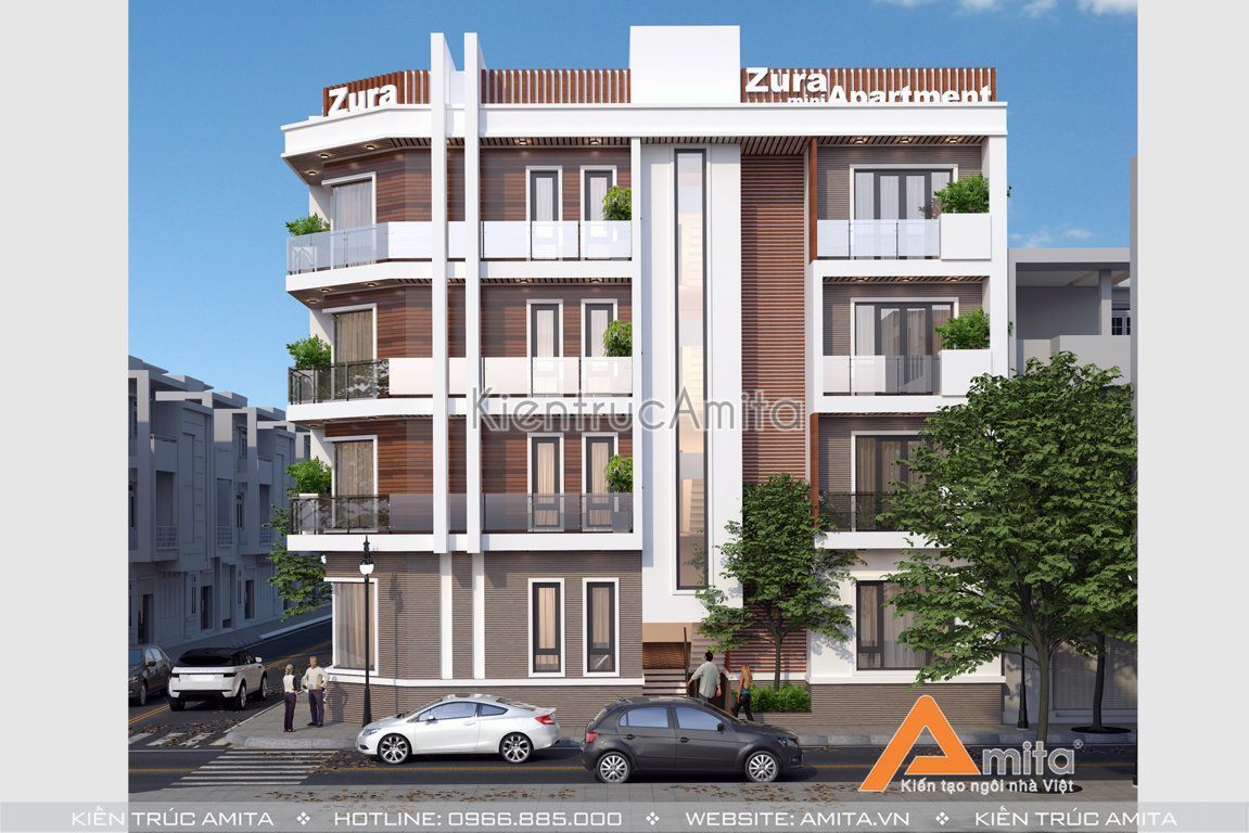 Thiết kế khách sạn mini hiện đại