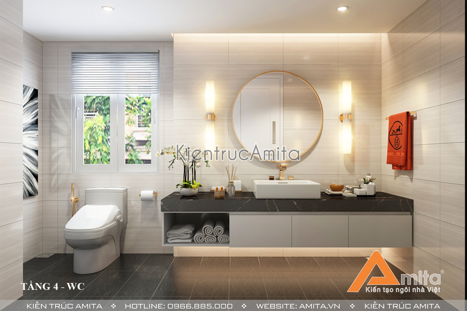 Thiết kế thẩm mỹ viện hiện đại 