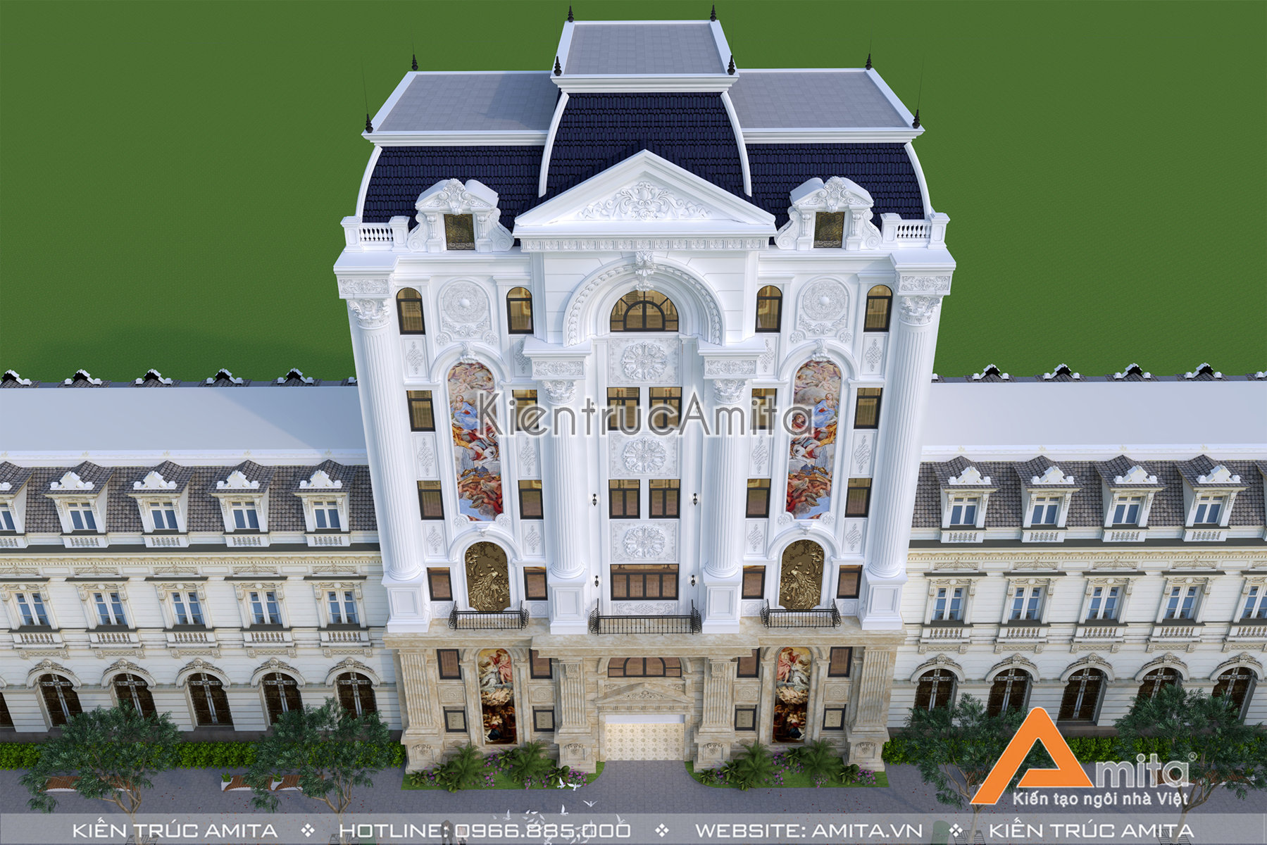 Thiết kế khách sạn phong cách châu Âu