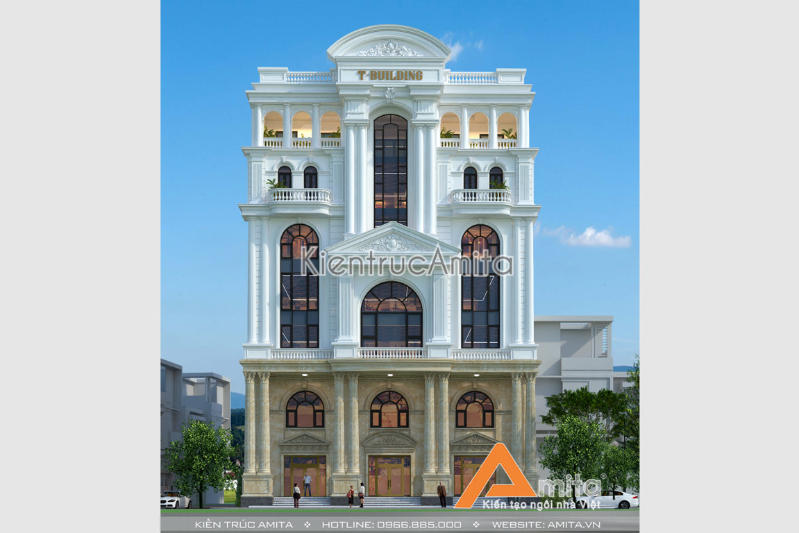 Thiết kế nhà phố kết hợp cho thuê văn phòng