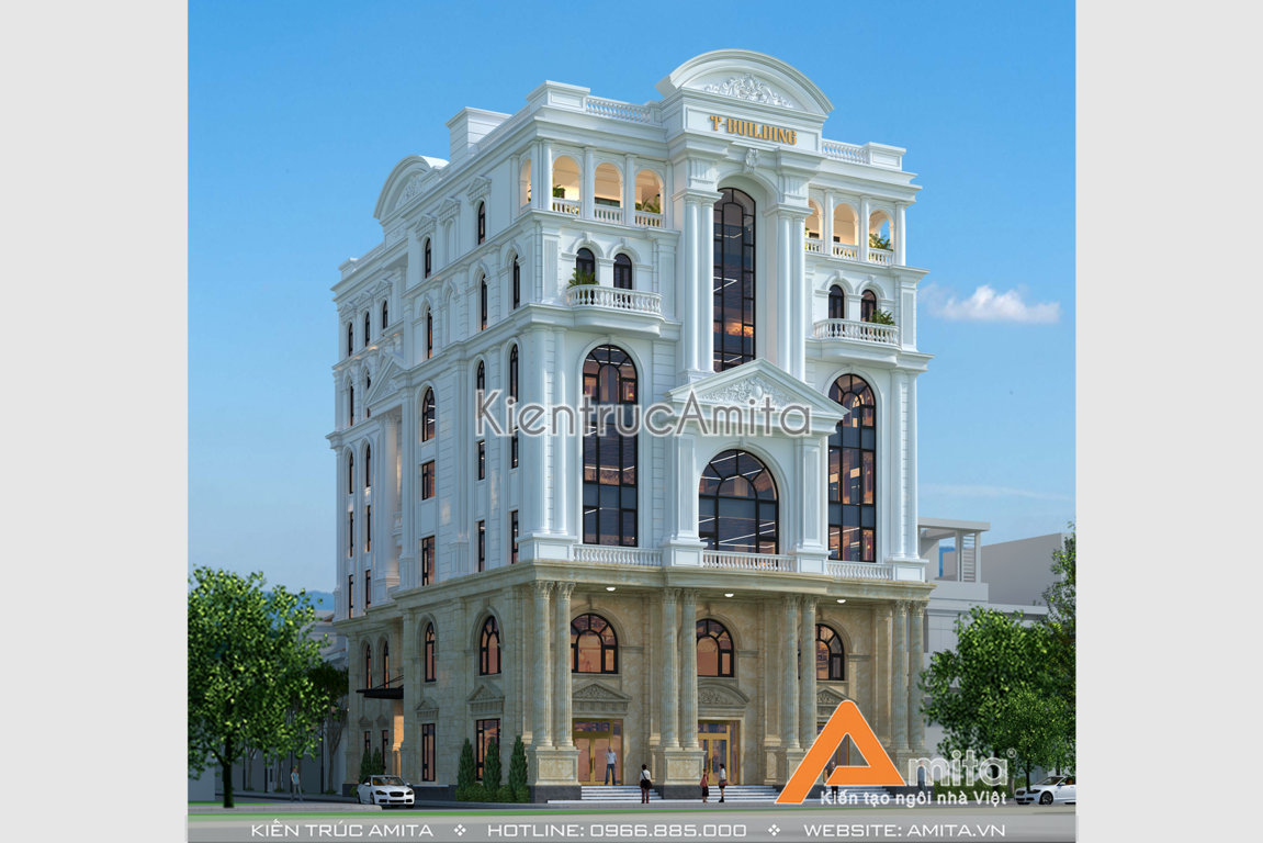 Thiết kế nhà phố kết hợp cho thuê văn phòng