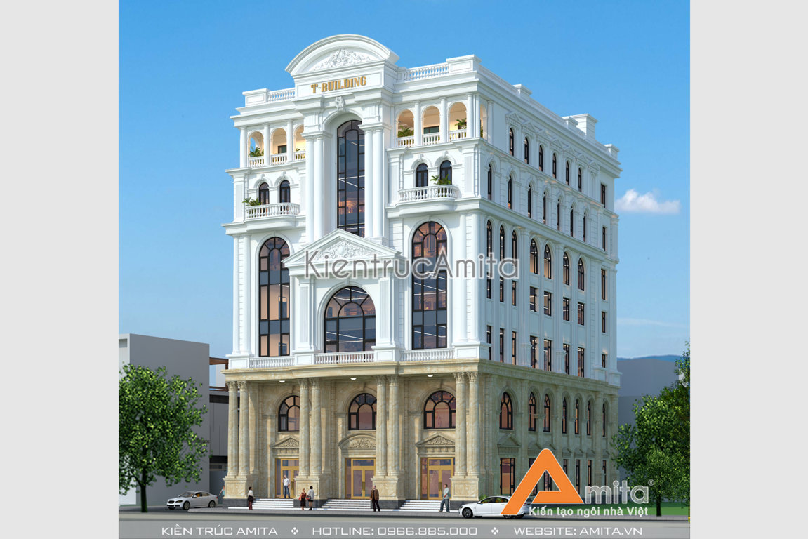 Thiết kế nhà phố kết hợp cho thuê văn phòng