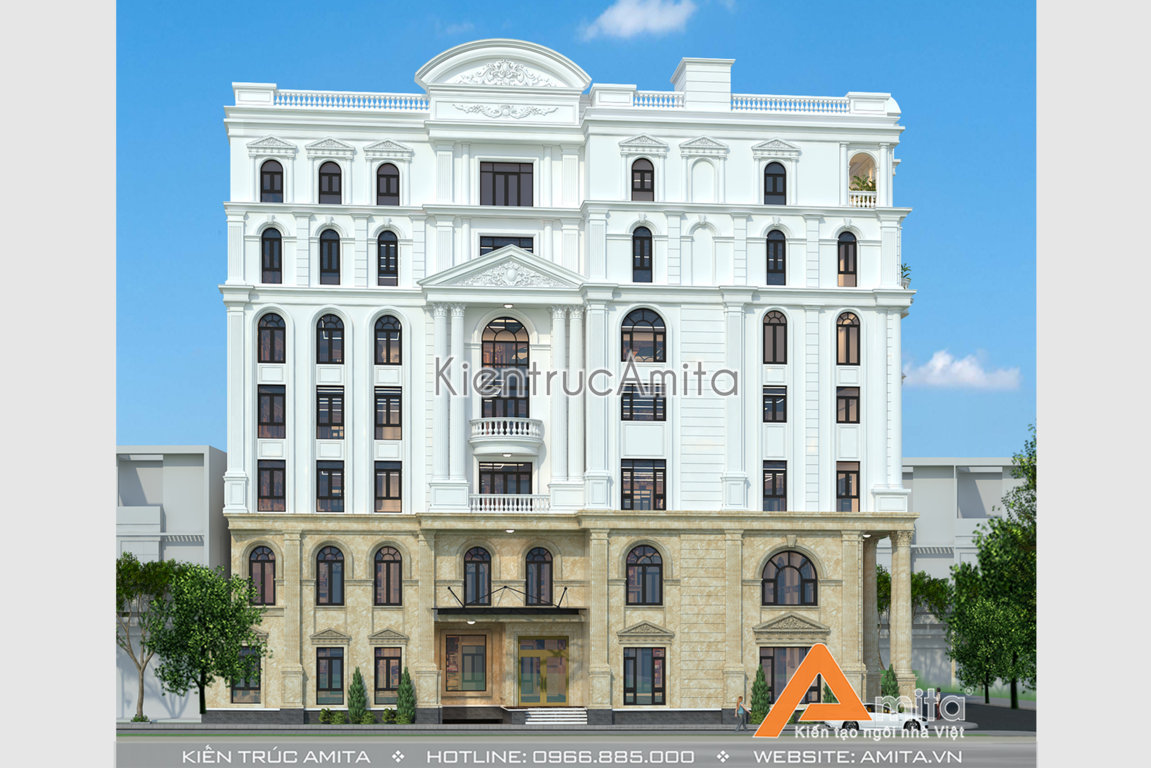 Thiết kế nhà phố kết hợp cho thuê văn phòng