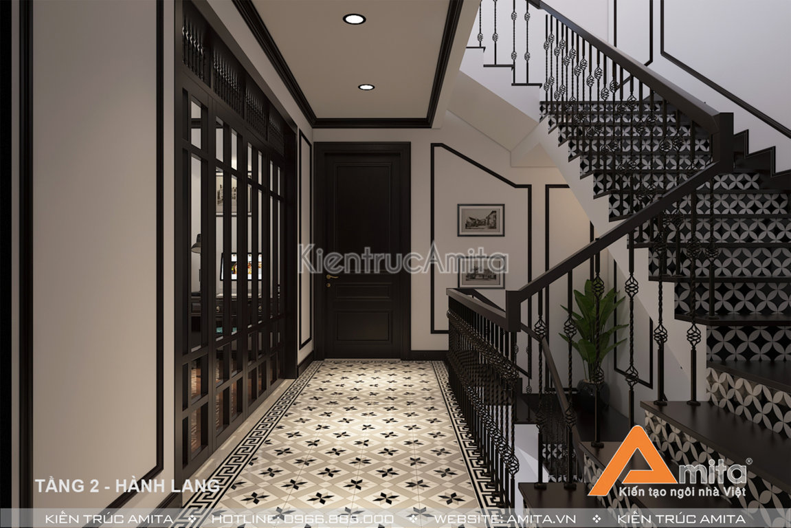 Thiết kế nội thất biệt thự phong cách Á Đông