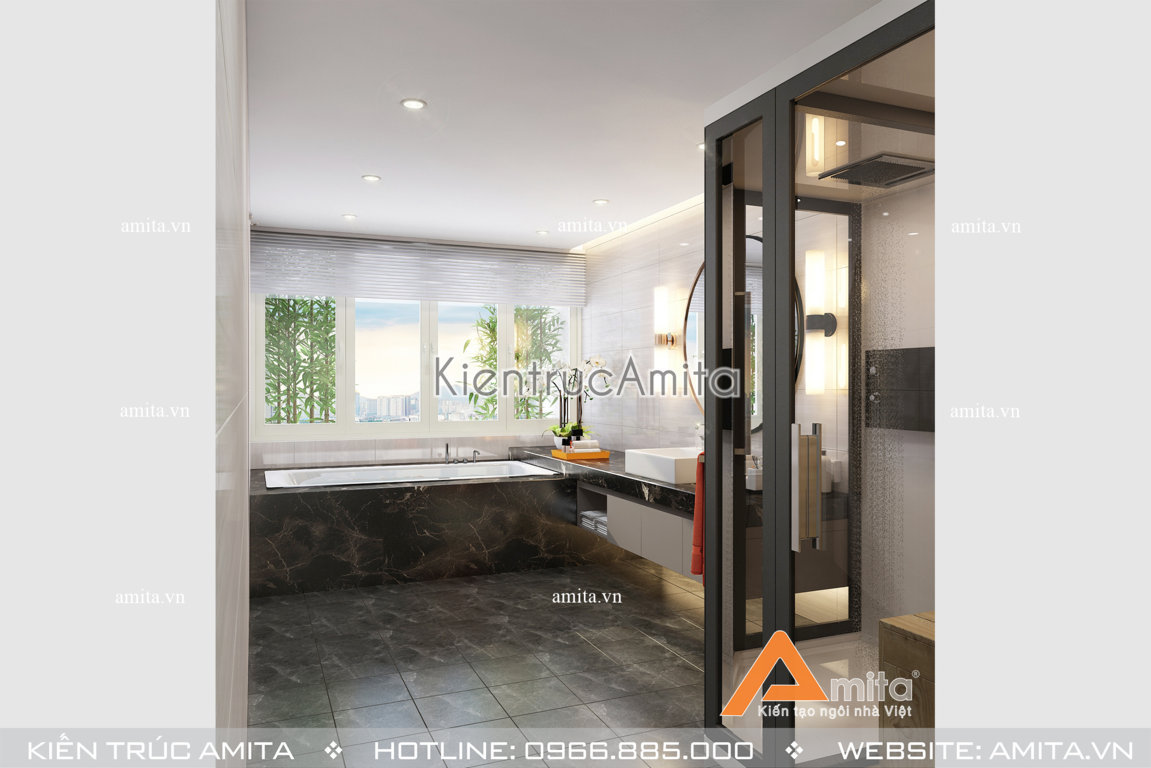 Mẫu nội thất biệt thự phong cách hiện đại 