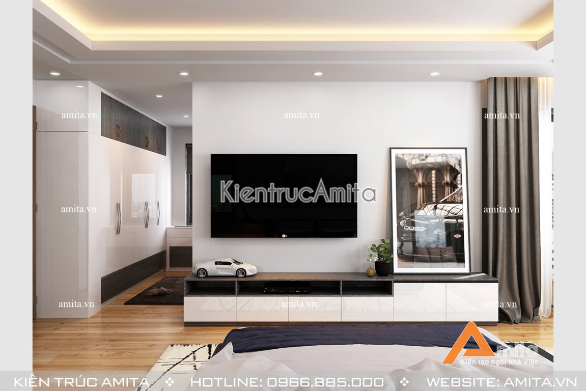 Mẫu nội thất biệt thự phong cách hiện đại 