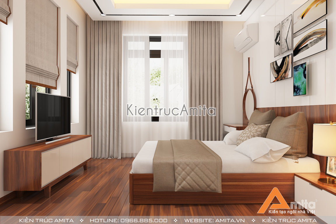 Thiết kế nội thất đẹp phong cách hiện đại 