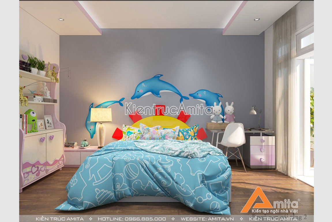 Thiết kế nội thất nhà phố phong cách hiện đại