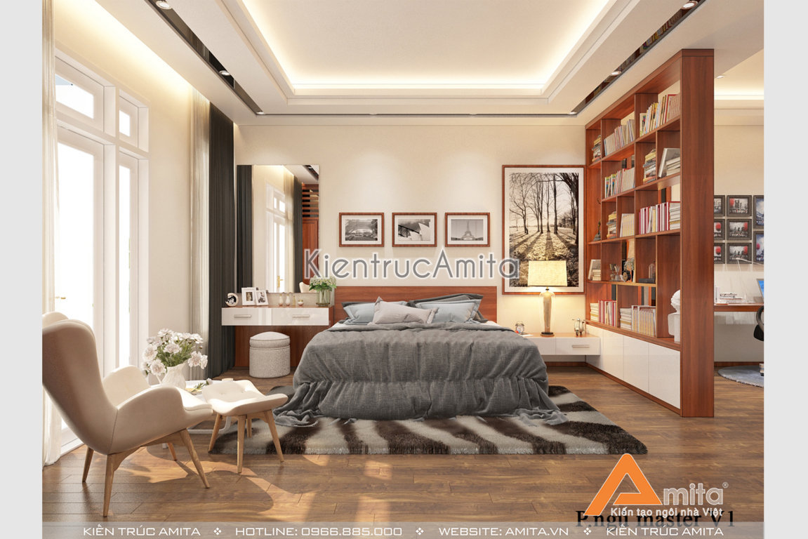 Thiết kế nội thất nhà phố phong cách hiện đại