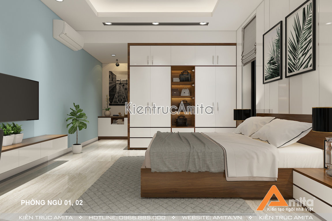 Mẫu nội thất biệt thự đẹp phong cách hiện đại