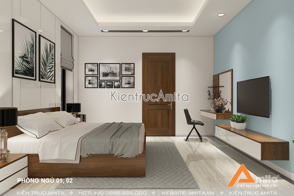 Mẫu nội thất biệt thự đẹp phong cách hiện đại