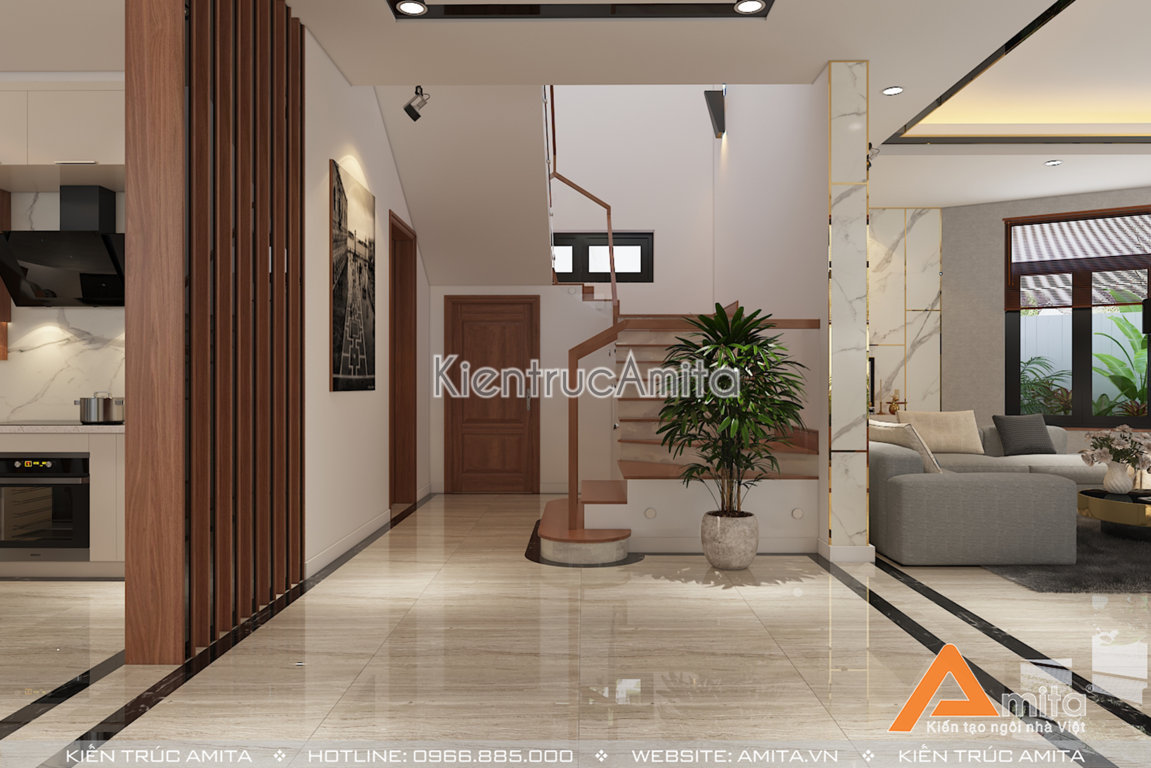 Mẫu nội thất biệt thự đẹp phong cách hiện đại