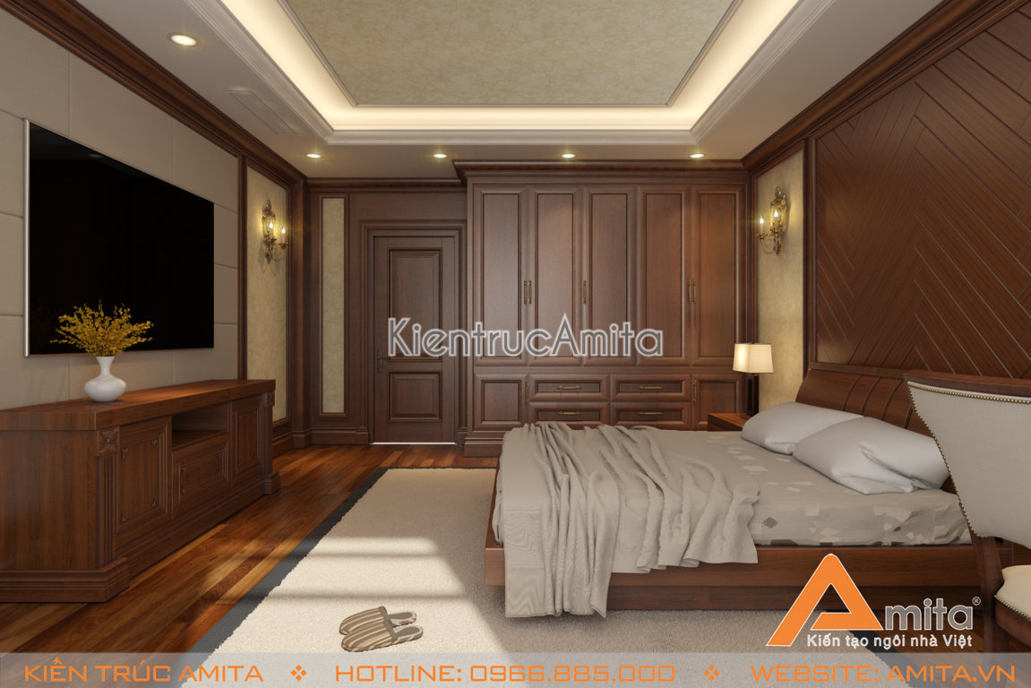 Nội thất biệt thự phong cách tân cổ điển 