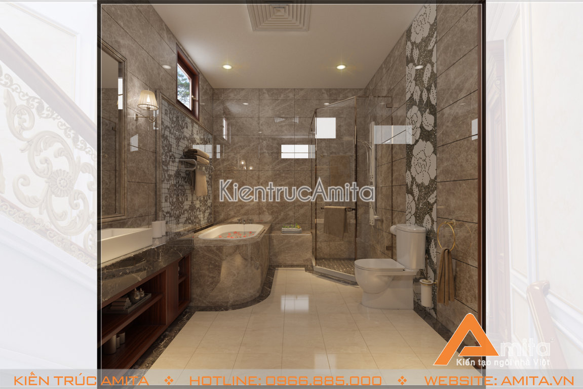 Nội thất biệt thự phong cách tân cổ điển 