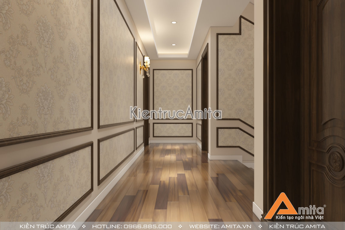 Mẫu nội thất biệt thự tân cổ điển kết hợp hiện đại