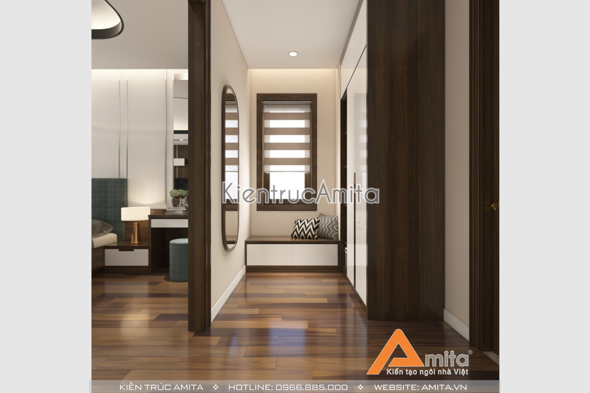 Mẫu nội thất biệt thự tân cổ điển kết hợp hiện đại