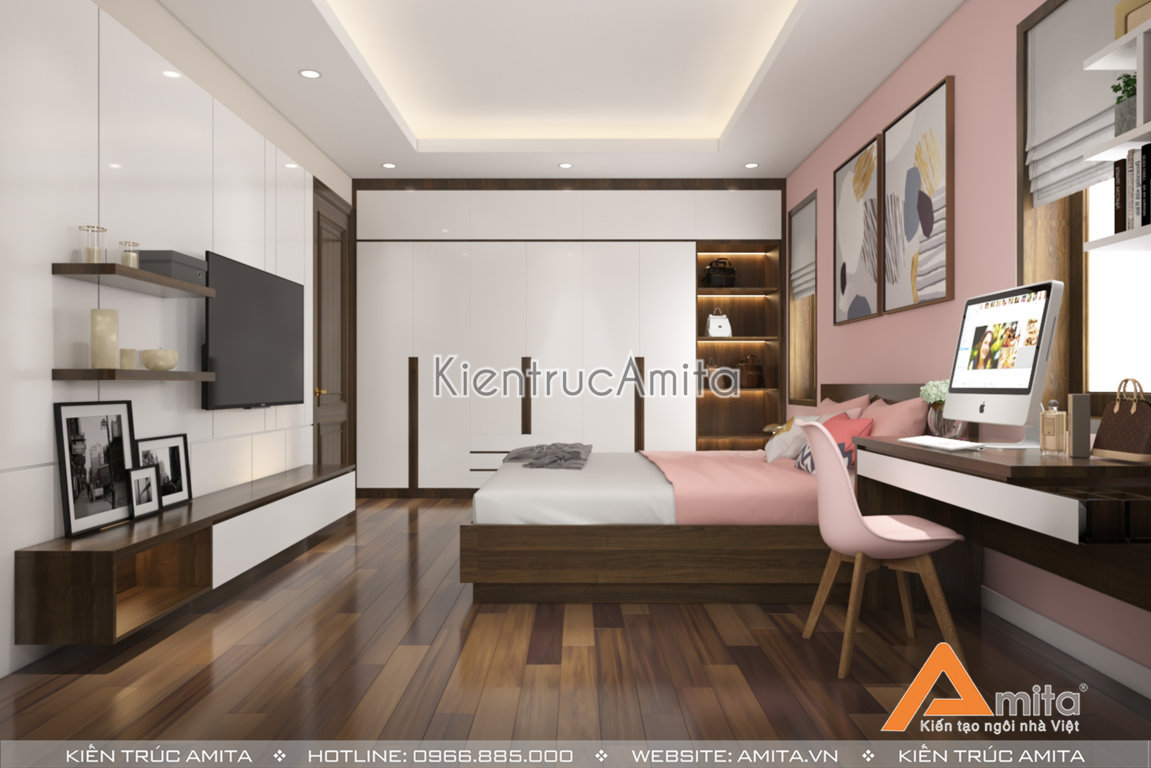 Mẫu nội thất biệt thự tân cổ điển kết hợp hiện đại