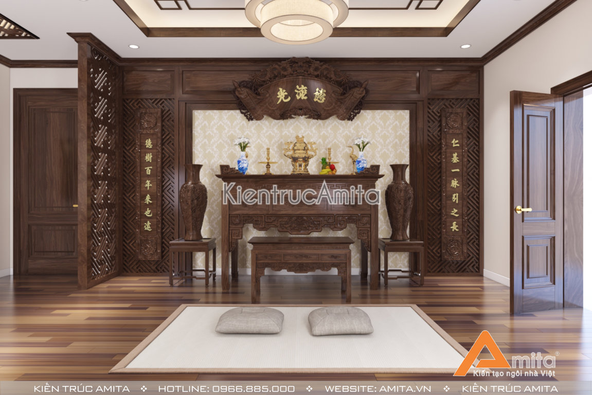 Mẫu nội thất biệt thự tân cổ điển kết hợp hiện đại