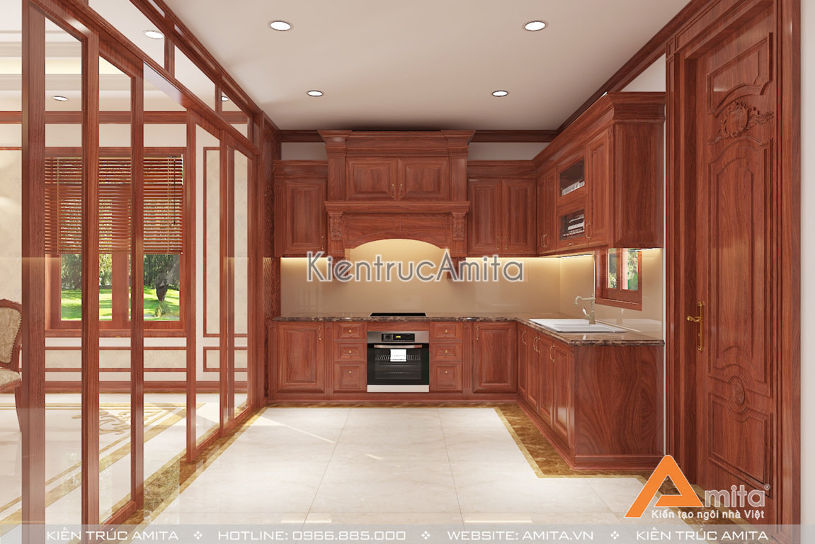 Mẫu nội thất biệt thự tân cổ điển kết hợp hiện đại