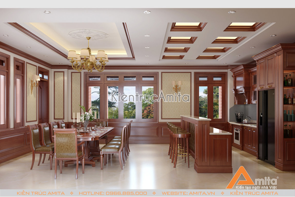 Thiết kế nội thất tân cổ điển