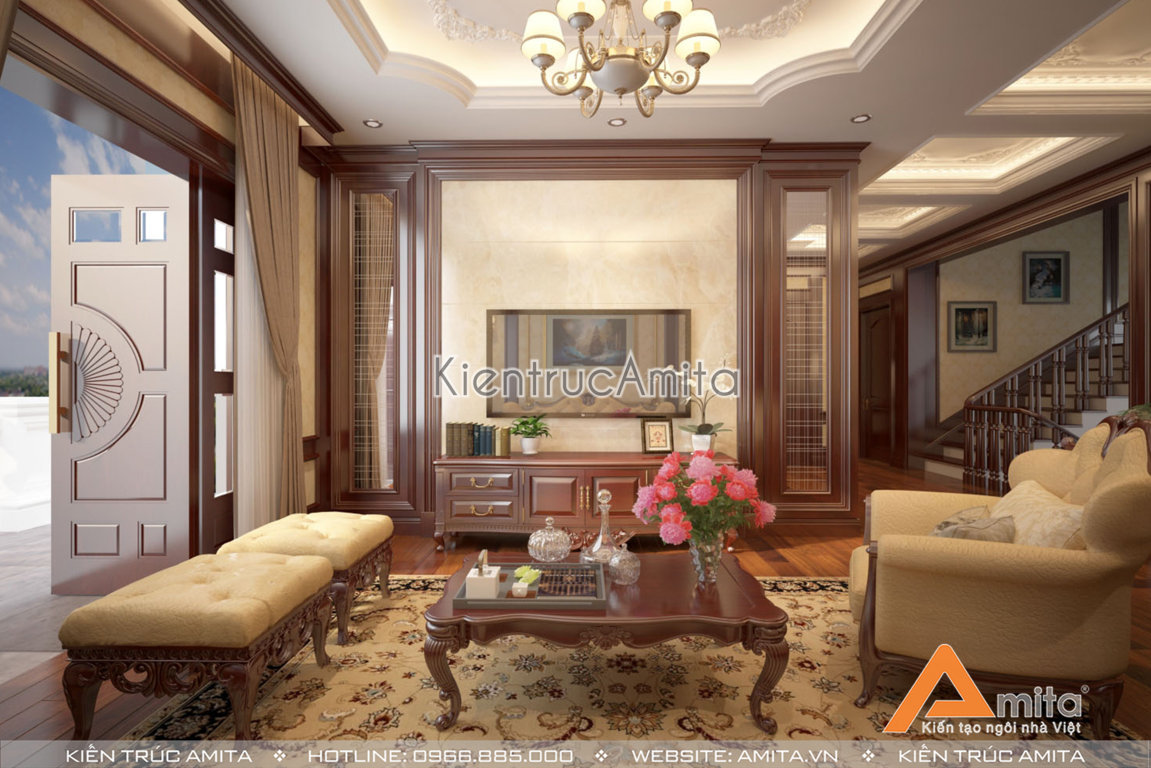 Thiết kế nội thất tân cổ điển