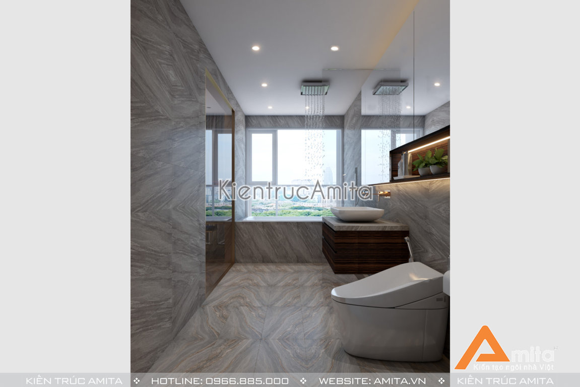 Thiết kế nội thất căn hộ hiện đại 