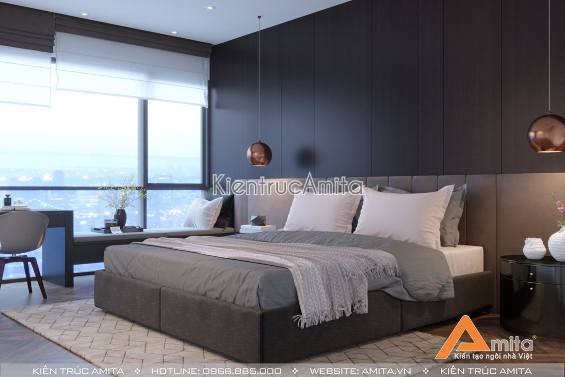 Thiết kế nội thất căn hộ hiện đại 