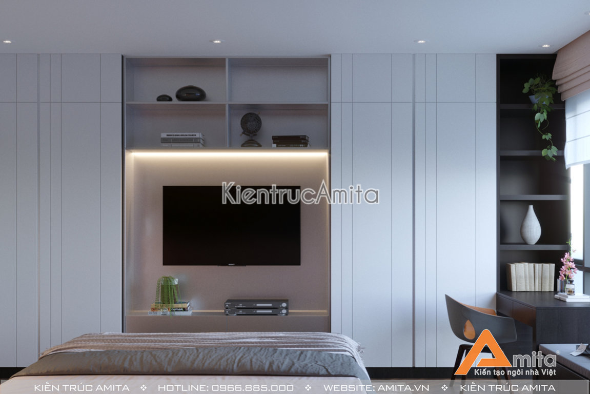 Thiết kế nội thất căn hộ hiện đại 