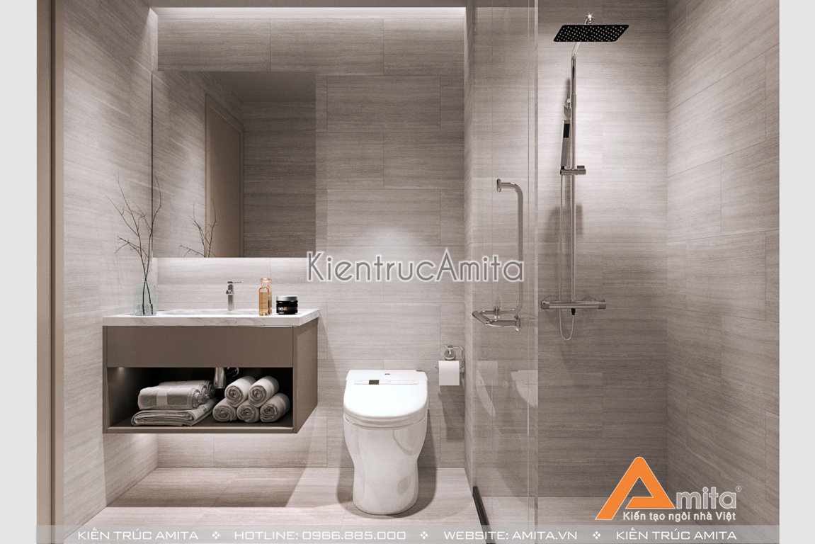 Thiết kế nội thất căn hộ hiện đại 