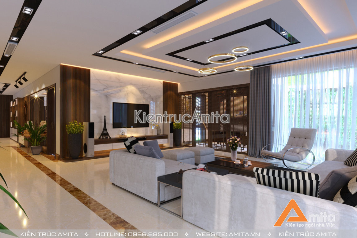 Thiết kế nội thất căn hộ Penthouse tuyệt đẹp 