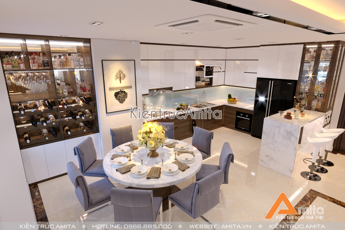 Thiết kế nội thất chung cư cao cấp PENTHOUSE đẹp 