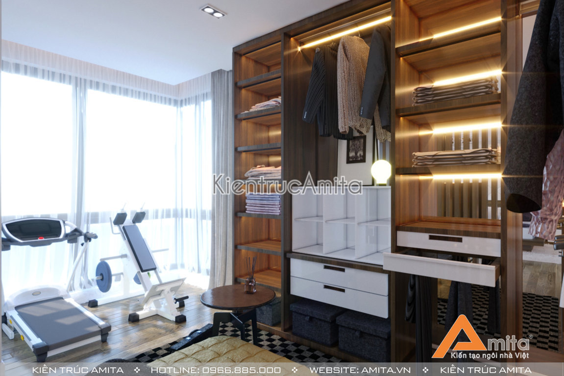 Thiết kế nội thất chung cư cao cấp PENTHOUSE đẹp 