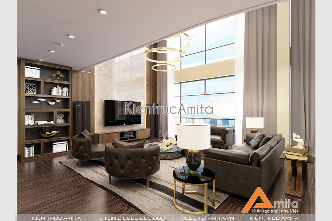 Nội thất căn hộ Penthouse chung cư Paragon đẹp tinh tế