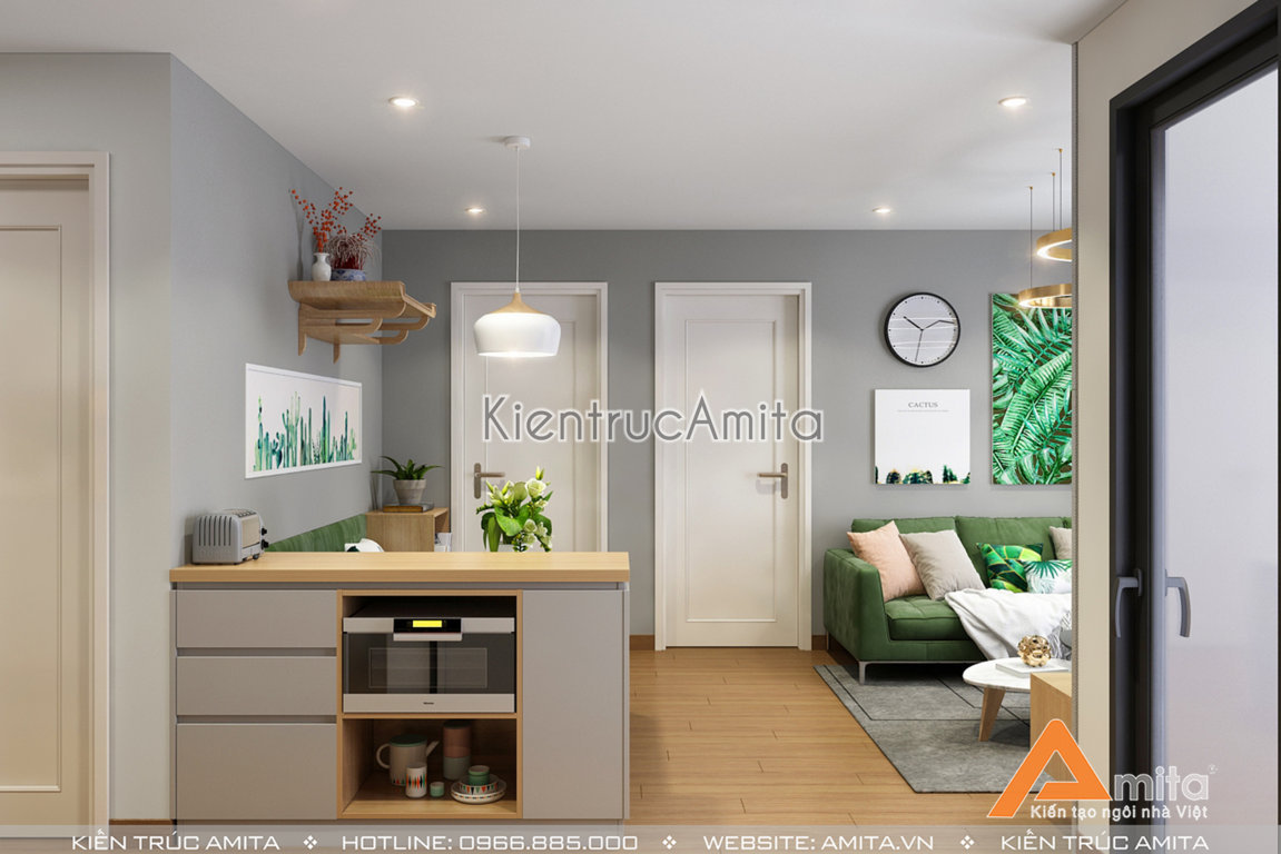 Thiết kế nội thất chung cư Park View đẹp hiện đại