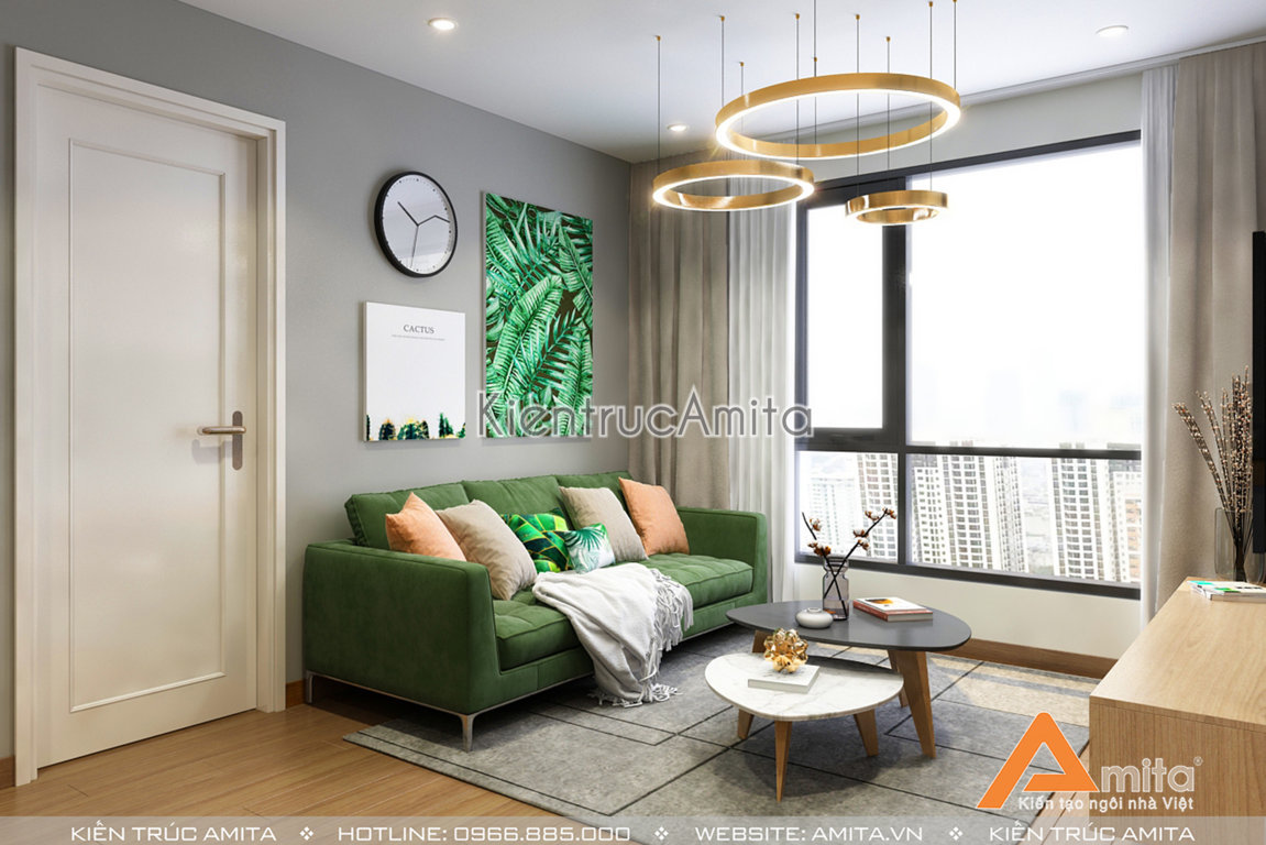 Thiết kế nội thất chung cư Park View đẹp hiện đại