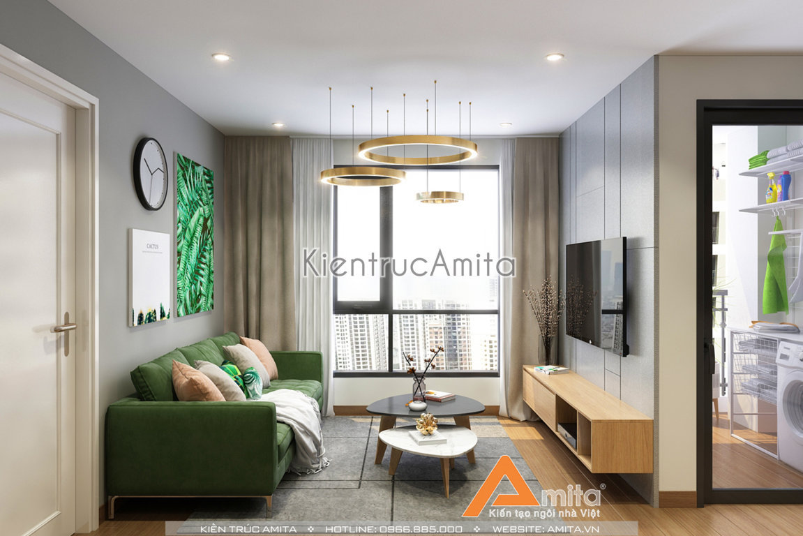 Thiết kế nội thất chung cư Park View đẹp hiện đại