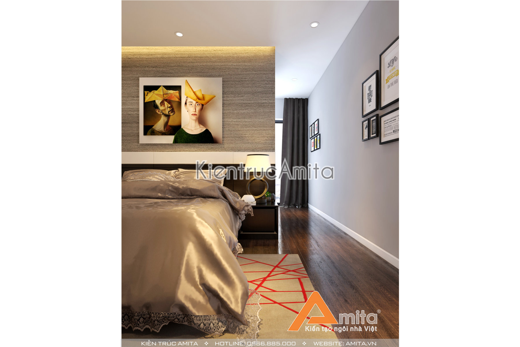 Thiết kế nội thất chung cư hiện đại