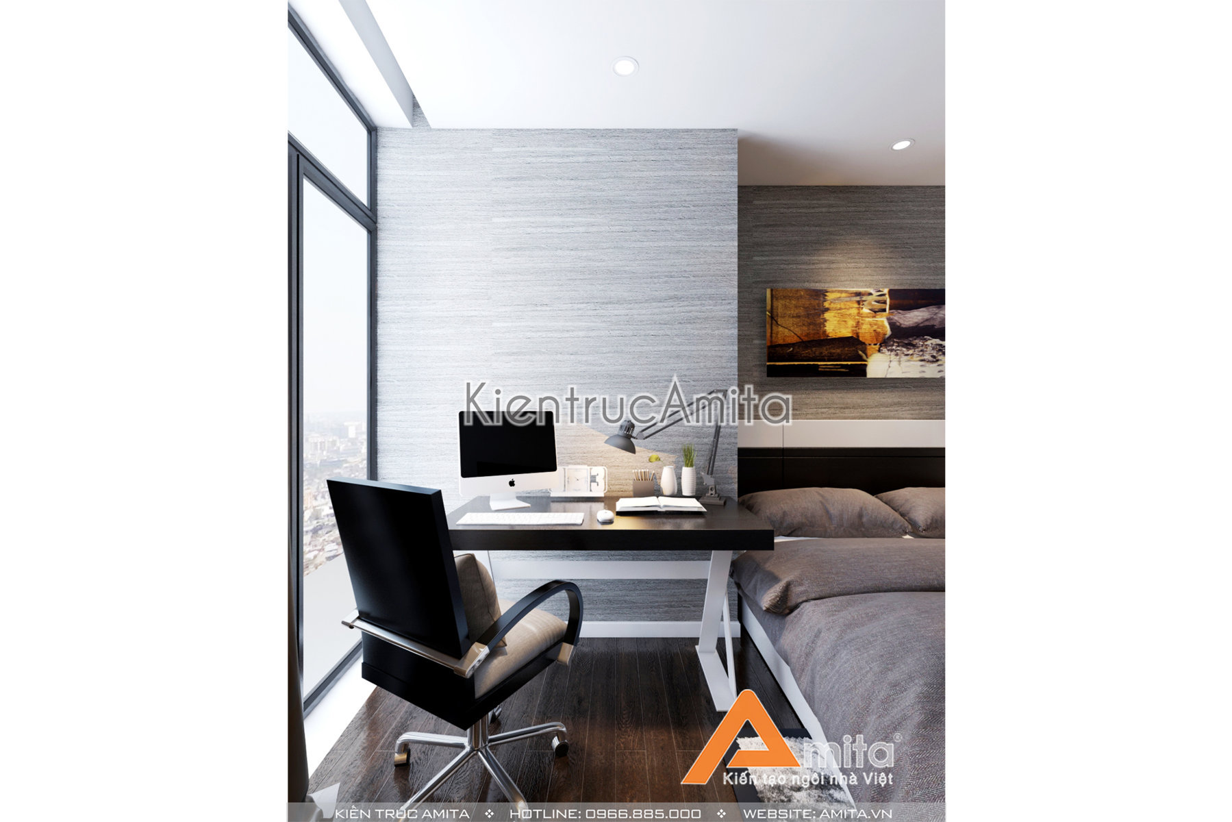 Thiết kế nội thất chung cư hiện đại