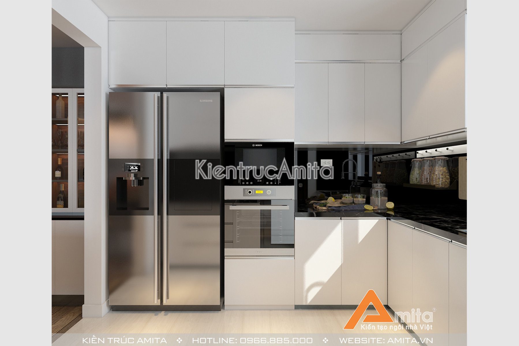 Thiết kế nội thất chung cư đẹp hiện đại 