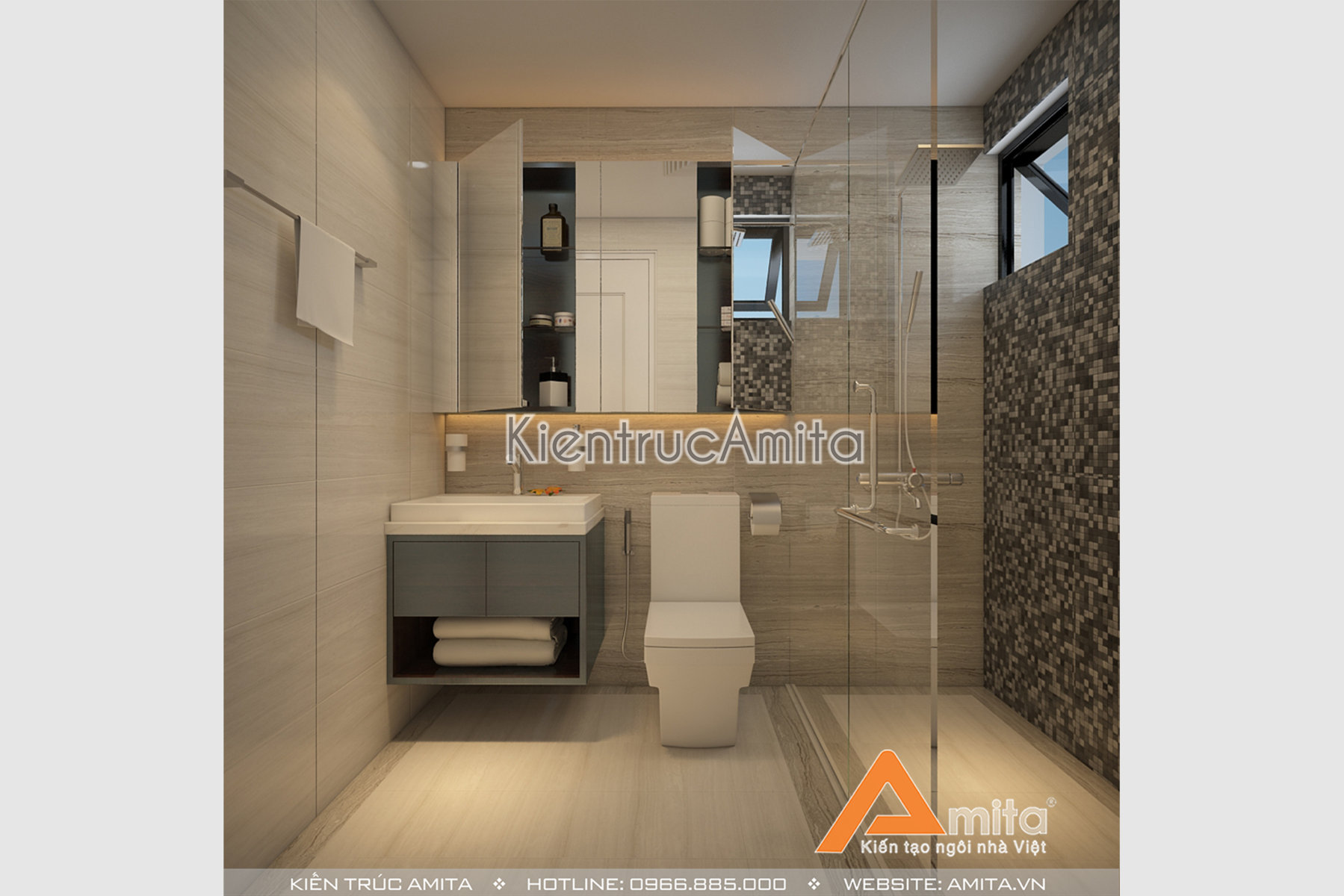 Thiết kế nội thất chung cư đẹp hiện đại 