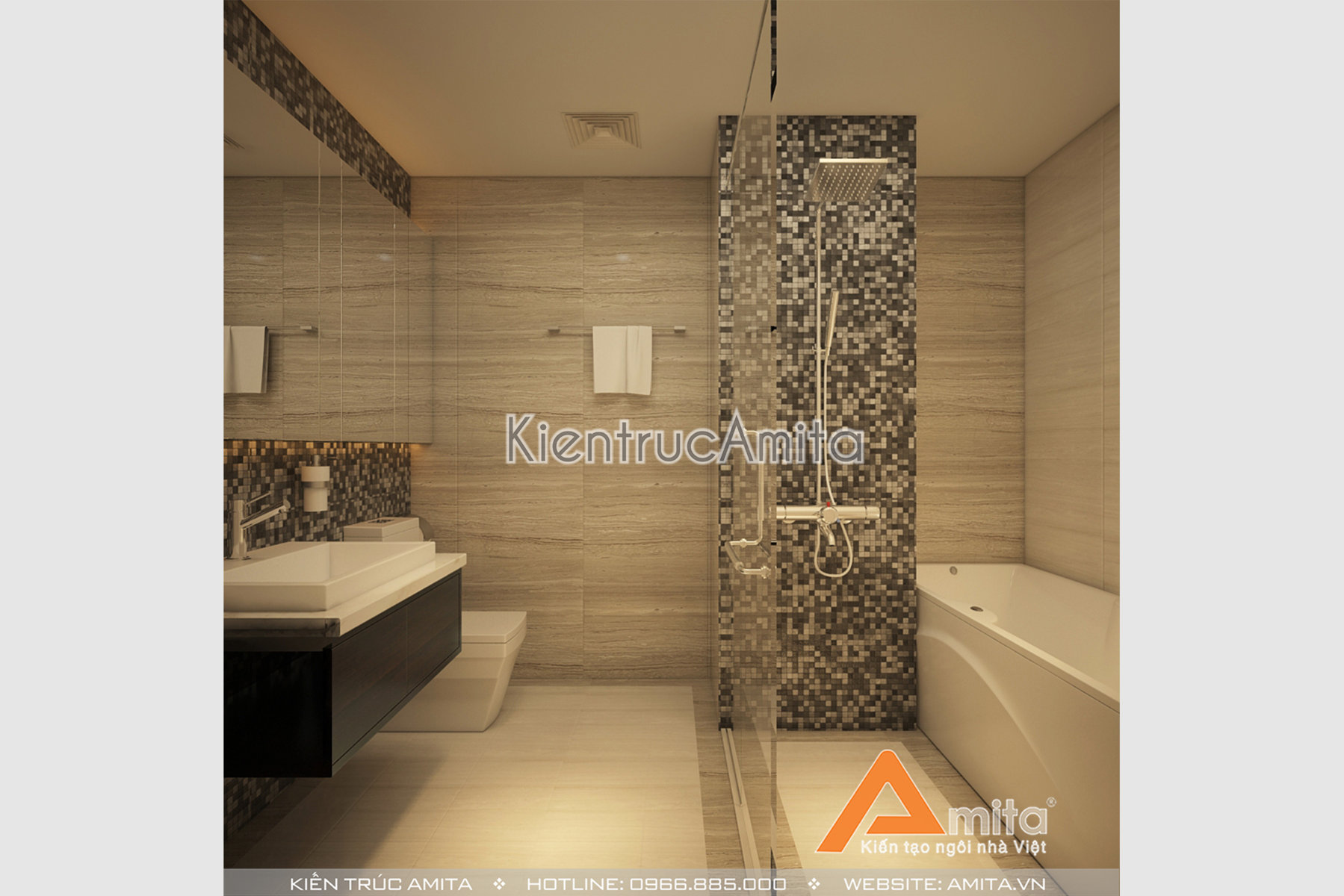 Thiết kế nội thất chung cư đẹp hiện đại 