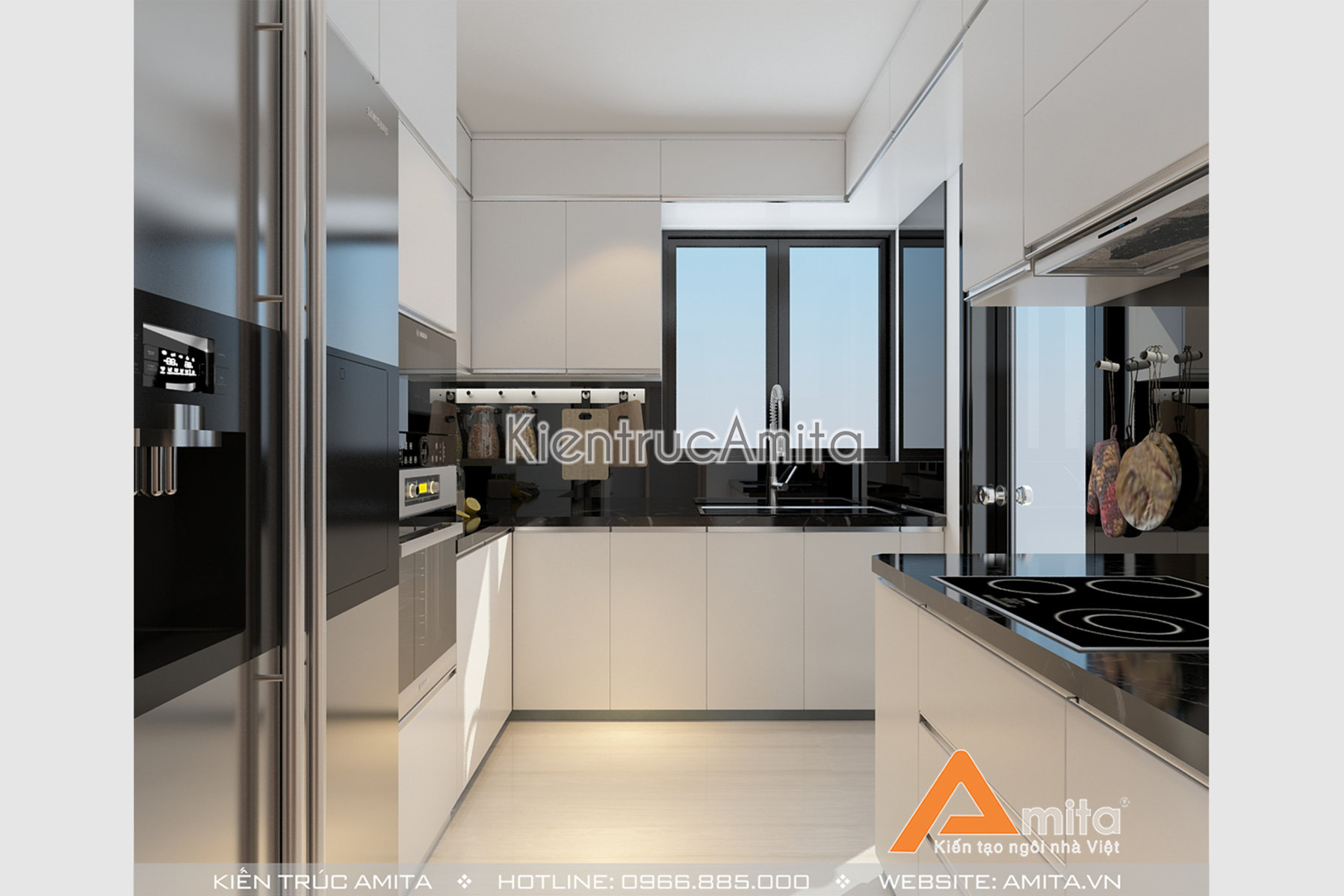 Thiết kế nội thất chung cư đẹp hiện đại 