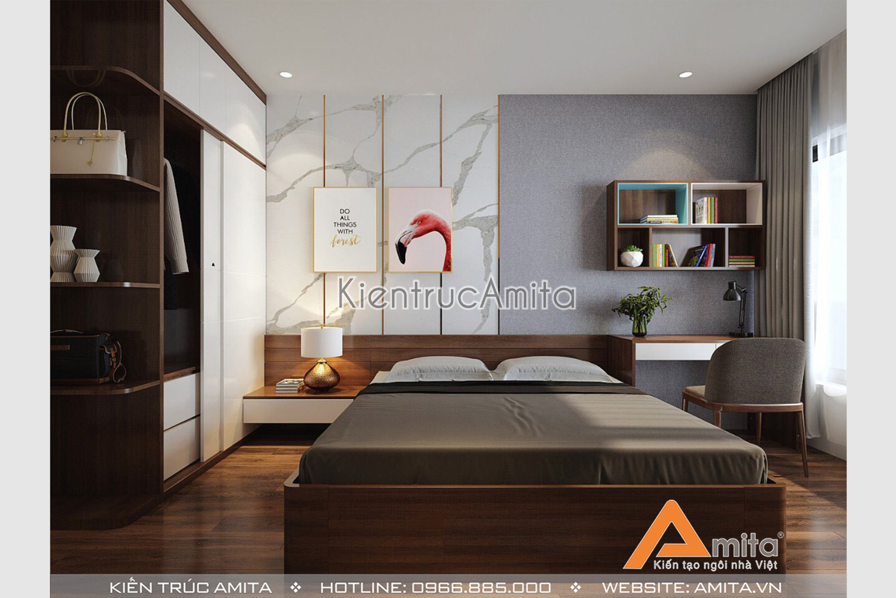 Thiết kế nội thất chung cư phong cách hiện đại