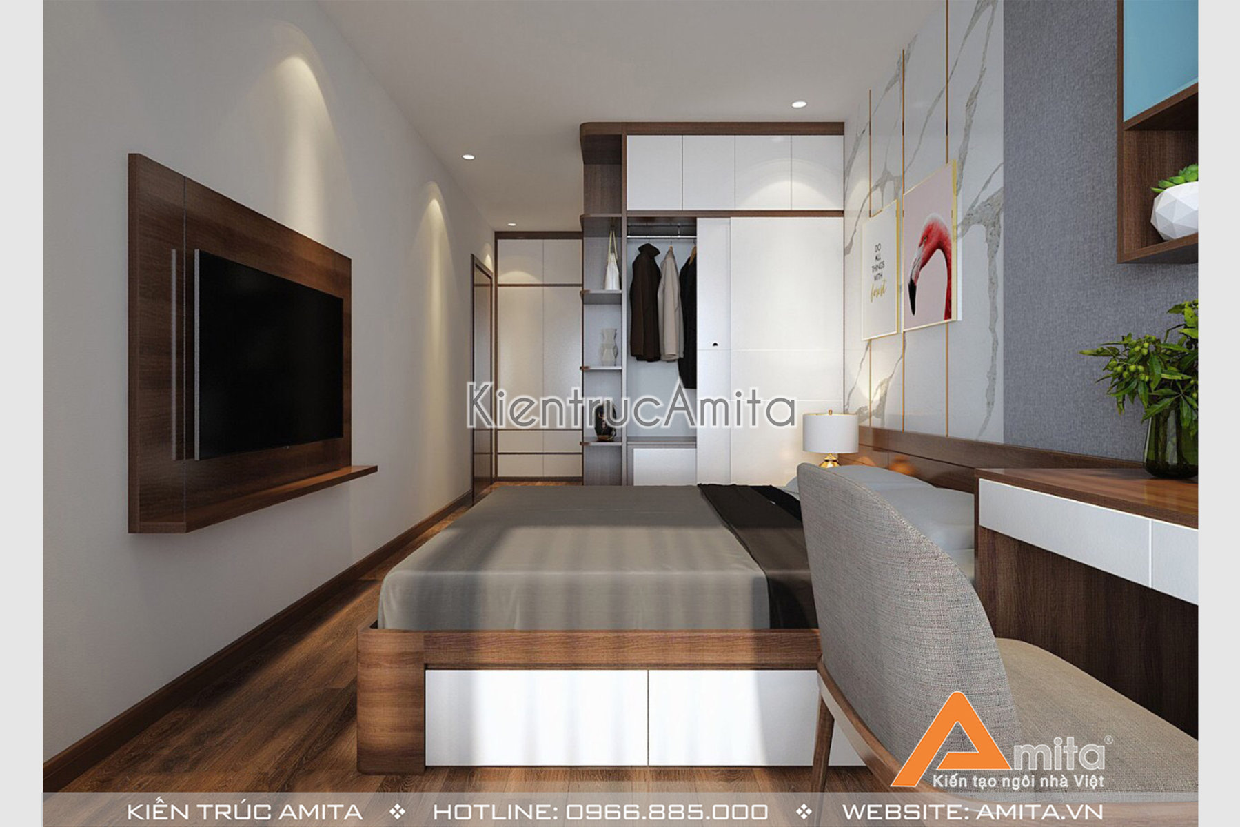 Thiết kế nội thất chung cư phong cách hiện đại